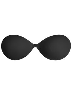 BYE-BRA - BRA INVISIBLE BLACK CUP A 2