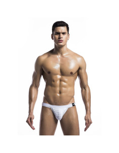MOB - WHITE FETISH JOCKSTRAP SWIMSUIT SIZE L