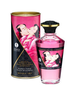 SHUNGA - ŠILDANTIS MASAŽINIS ALIEJUS INTENSE AVIEČIŲ SKONIU 100 ML