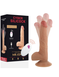 CYBER SILICOCK - REMOTE CONTROL REALISTIC MR JOHN 23.88 CM -O- 4.3 CM