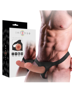INTENSE - HOLLOW HARNESS WITH DILDO 16 X 3 CM
