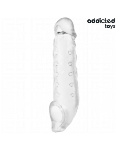 ADDICTED TOYS - TRANSPARENT PENIS SHEATH SIZE M 27 CM