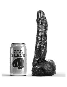 ALL BLACK - FISTINGAS DILDO 20 CM