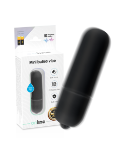 ONLINE - MINI BULLET VIBE BLACK