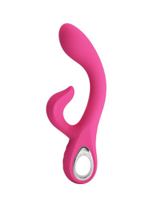 PRETTY LOVE - FRITZ RABBIT VIBRATOR 12 VIBRATIONS PINK