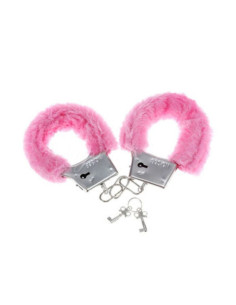 DIABLO PICANTE - PLEASURE FURRY HANDCUFFS PINK