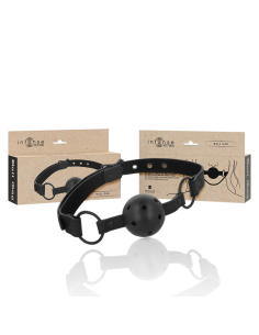 INTENSE - FETISH VEGAN LEATHER BALL GAG