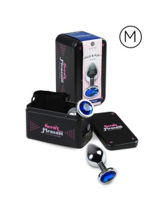 SECRETPLAY - ANAL PLUG BLUE M 2