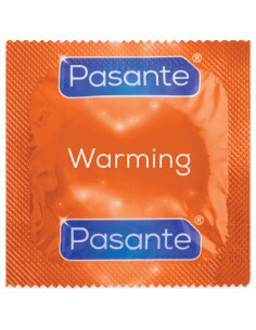 PASANTE - CONDOMS WARMING EFFECT BAG 144 UNITS