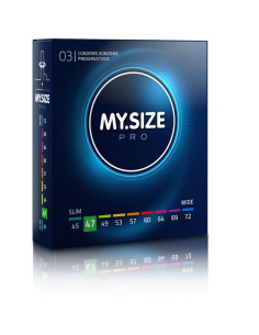 MY SIZE - PRO CONDOMS 47 MM 3 UNITS