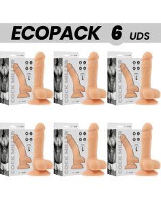 ECOPACK 6 UNITS - COCK MILLER SILICONE DENSITY ARTICULATED COCKSIL 13 CM