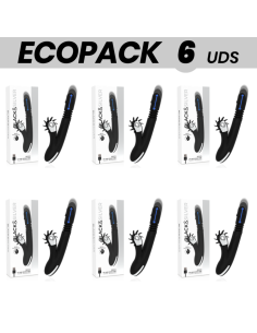 ECOPACK 6 VIENETAI - BLACKandSILVER BUNNY REED UP and DOWN VIBE
