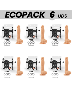 ECOPACK 6 VIENETAI – „COCK MILLER“ SAITAI SILIKONINIS TANKIS LANKSTUS COCKSIL 19,5 CM