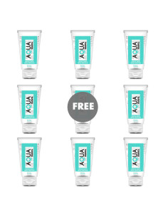 AQUA TRAVEL - TROPICAL FRUITS FLAVOUR WATERBASED LUBRICANT - 50 ML 81 FREE