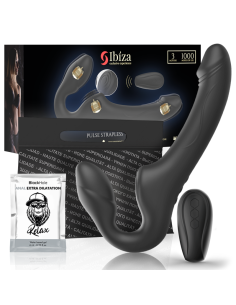 IBIZA - STRAPLESS VIBRATOR WITH REMOTE CONTROL PUSH BUTTON