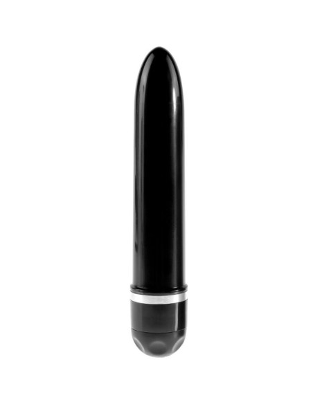 KING COCK - 17.8 CM VIBRATING STIFFY FLESH