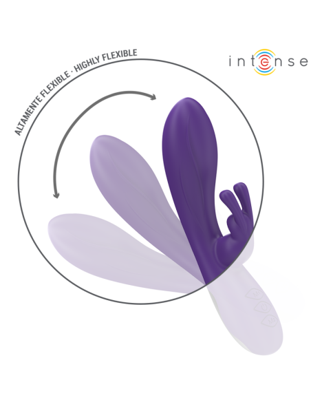 INTENSE - RANDALL RABBIT VIBRATORIUS 10 VIBRAVIMŲ VIOLETINIS