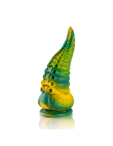 EPIC - CETUS GREEN čiuptuvinis dildo, mažo dydžio