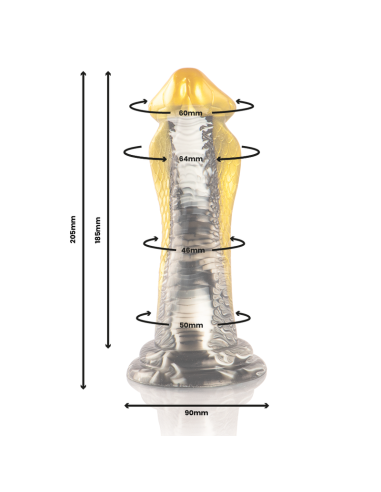 EPIC - DRAKON DILDO GELTONA KOBRA