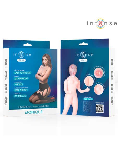 INTENSE LĖLĖS - MONIQUE PŪSTINĖ LĖLĖ SU TRIMIS ANGOMIS