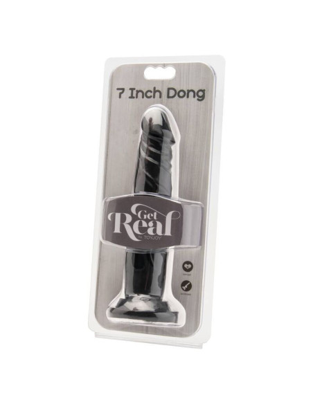 GET REAL - DONG 18 CM JUODAS