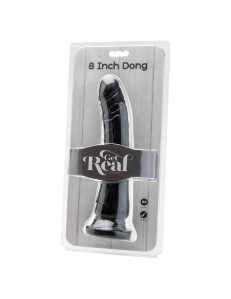 GET REAL - DONG 20,5 CM JUODAS