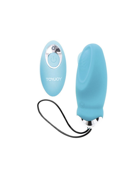 TOYJOY - LAIMĖ, TAIGI IŠPARDAVIMAS, NUOTOLINIO VALDYMO VIBRATORIUS, MĖLYNAS