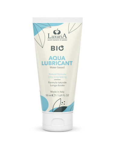 INTIMATELINE - LUXURIA BIO VANDENS PAGRINDU LUBRIKANTAS 50 ML