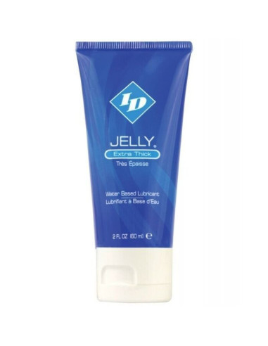 ID JELLY - vandens pagrindu pagamintas lubrikantas, ypač storas kelioninis tūbelė, 60 ml