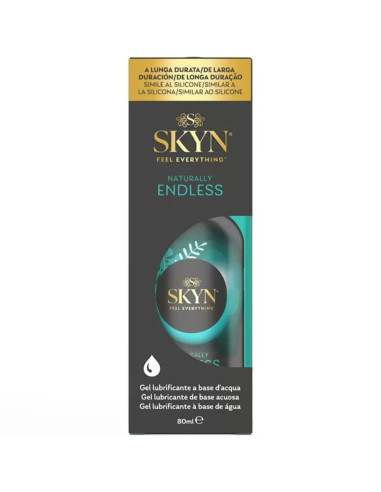 SKYN - NATŪRALIAI NESIBAIGIANČIO VANDENS PAGRINDO LUBRIKANTAS 80 ML