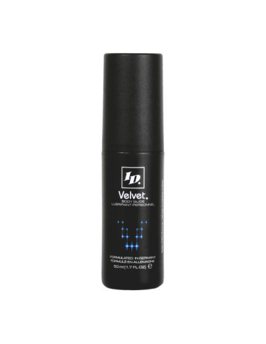 ID VELVET - aukščiausios kokybės kūno slydimo lubrikantas, skirtas personalui, 50 ml