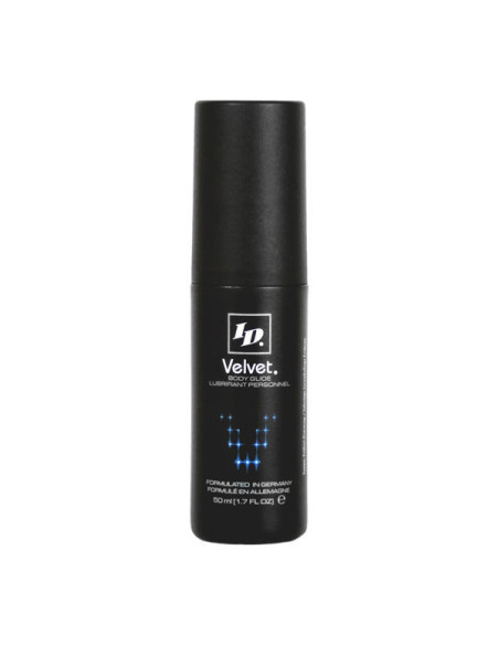 ID VELVET - aukščiausios kokybės kūno slydimo lubrikantas, skirtas personalui, 50 ml