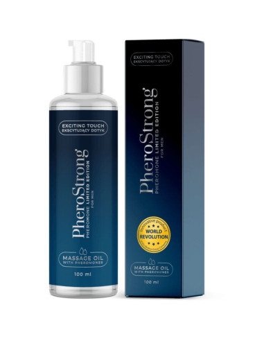PHEROSTRONG - RIBOTO LEIDIMO MASAŽINIS ALIEJUS VYRAMS 100 ML
