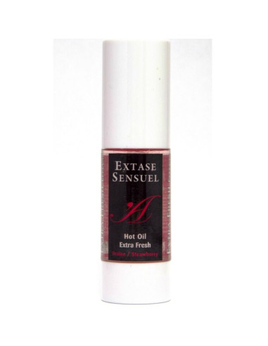 EXTASE SENSUAL - MASSAGE OIL WITH EXTRA FRESH STRAWBERRY EFFECT 30 ML