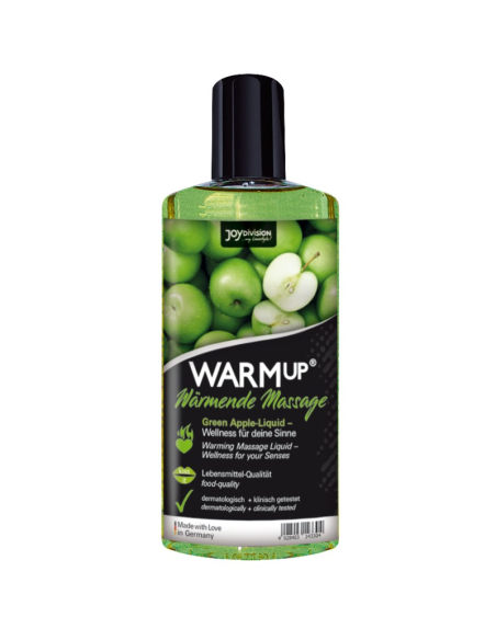 JOYDIVISION WARMUP – ŽALIOJO OBUOLIO MASAŽINIS ALIEJUS – 150 ML