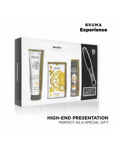 BRUMA XPERIENCE - SWEET PINA COLADA TEMPTATION PACK WITH ORGASM ENHANCER