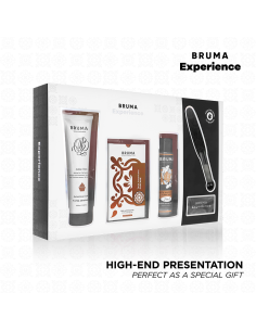 BRUMA XPERIENCE - SWEET AMERICAN TART TEMPTATION KIT WITH ORGASM ENHANCER