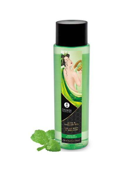 SHUNGA - BATH and SHOWER GEL SENSUAL MINT 370 ML
