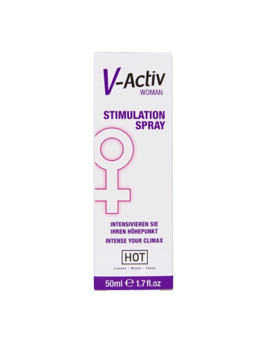 HOT - V-ACTIV STIMULIACINIS SPREJAS MOTERIMS 50 ML
