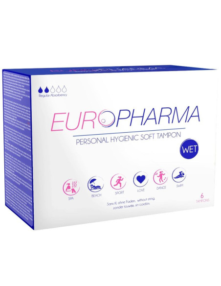 EUROPHARMA - ACTION TAMPONS 6 UNITS