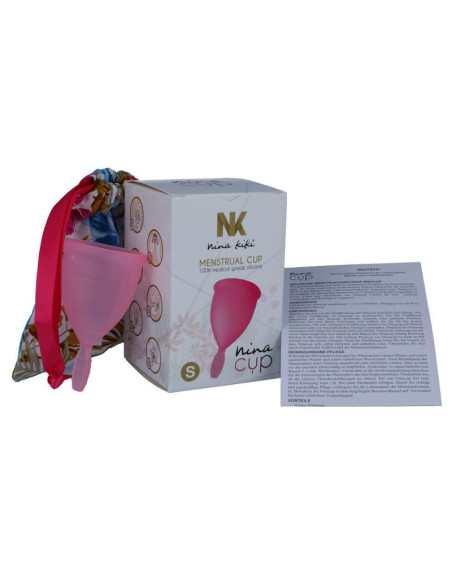 NINA KIKÍ - MENSTRUAL CUP PINK - SIZE S