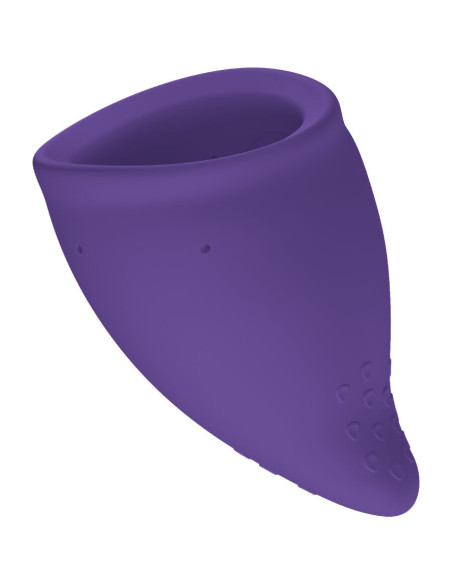 FUN FACTORY - FUN MENSTRUAL CUP DYDIS A JUODOSIOS SERBENTĖS
