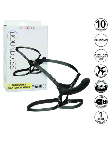 CALEXOTICS - BOUNDLESS RECHARGABLE MULTI-PORPUSE ARNESS