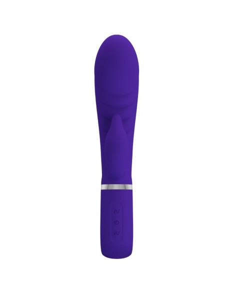 PRETTY LOVE - PRESCOTT DAUGIAFUNKCINIS G-SPOT VIBRATORIUS VIOLETINIS