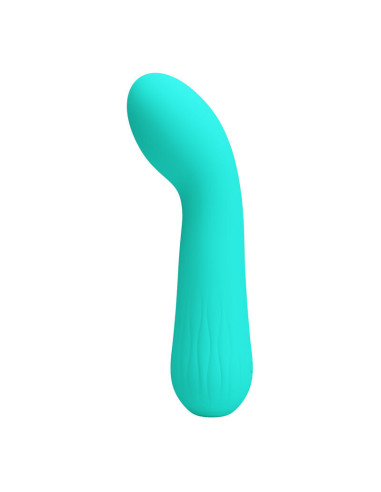 PRETTY LOVE - FAUN ĮKRAUNAMAS VIBRATORIUS AQUA GREEN