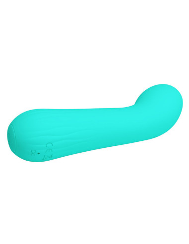 PRETTY LOVE - FAUN ĮKRAUNAMAS VIBRATORIUS AQUA GREEN