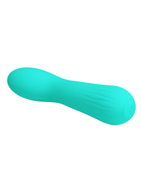 PRETTY LOVE - FAUN ĮKRAUNAMAS VIBRATORIUS AQUA GREEN