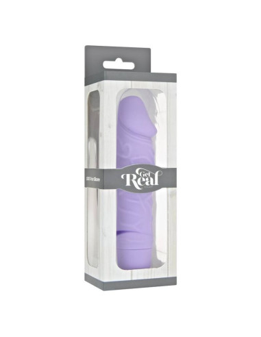 GET REAL - MINI KLASIKINIS VIBRATORIUS VIOLETINIS