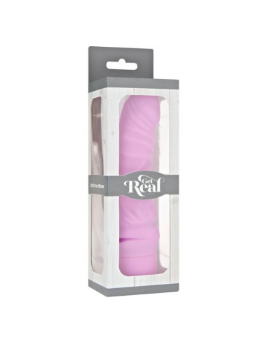 GET REAL - MINI KLASIKINIS G-SPOT VIBRATORIUS ROŽINIS