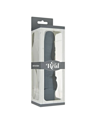GET REAL - KLASIKINIS STIM VIBRATORIUS JUODAS
